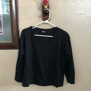 the north face long sleeve mesh crop top size medium